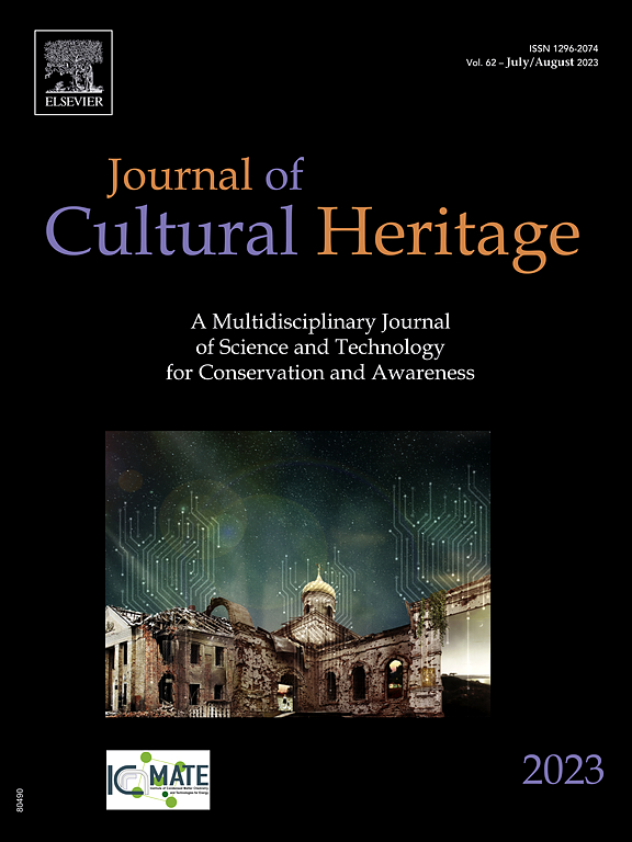 Go to journal home page - Journal of Cultural Heritage